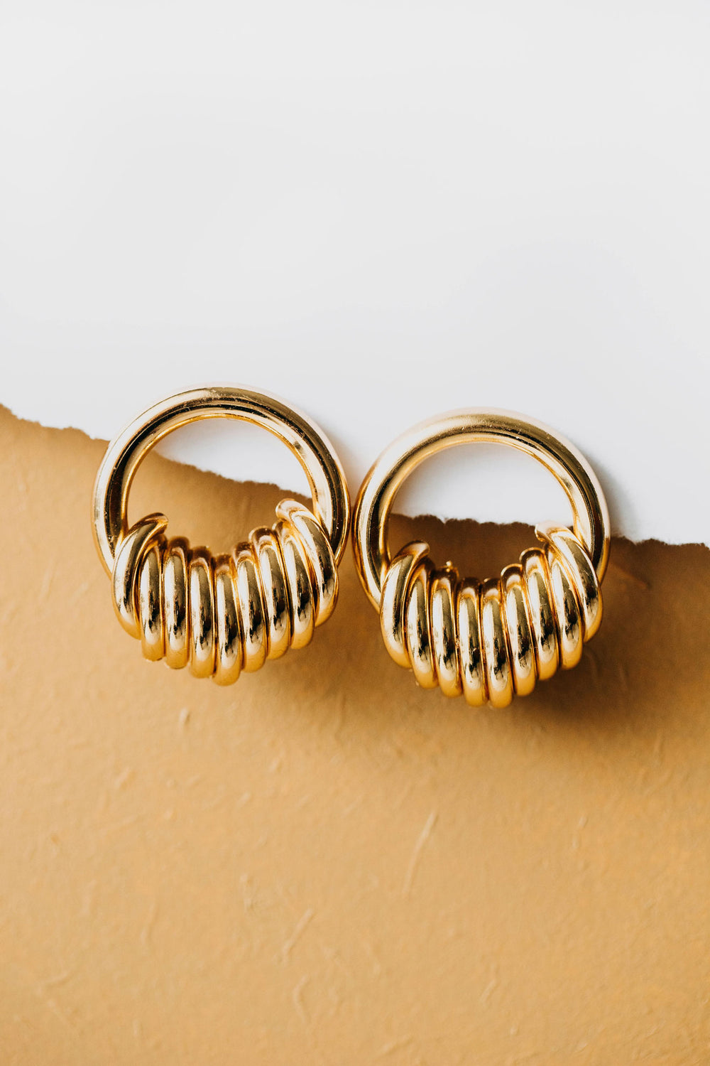 Gold Hoops Full of Hoops