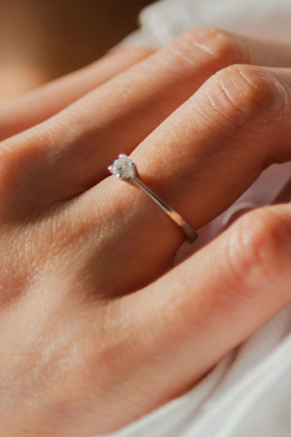 0.33-Carat Solitaire Engagement Ring