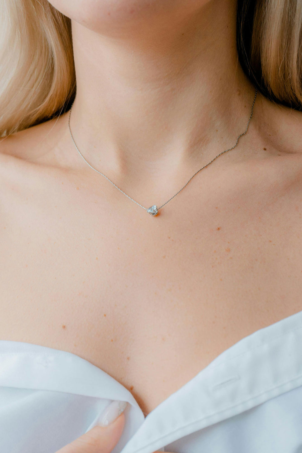 Solitaire Diamond Pendant